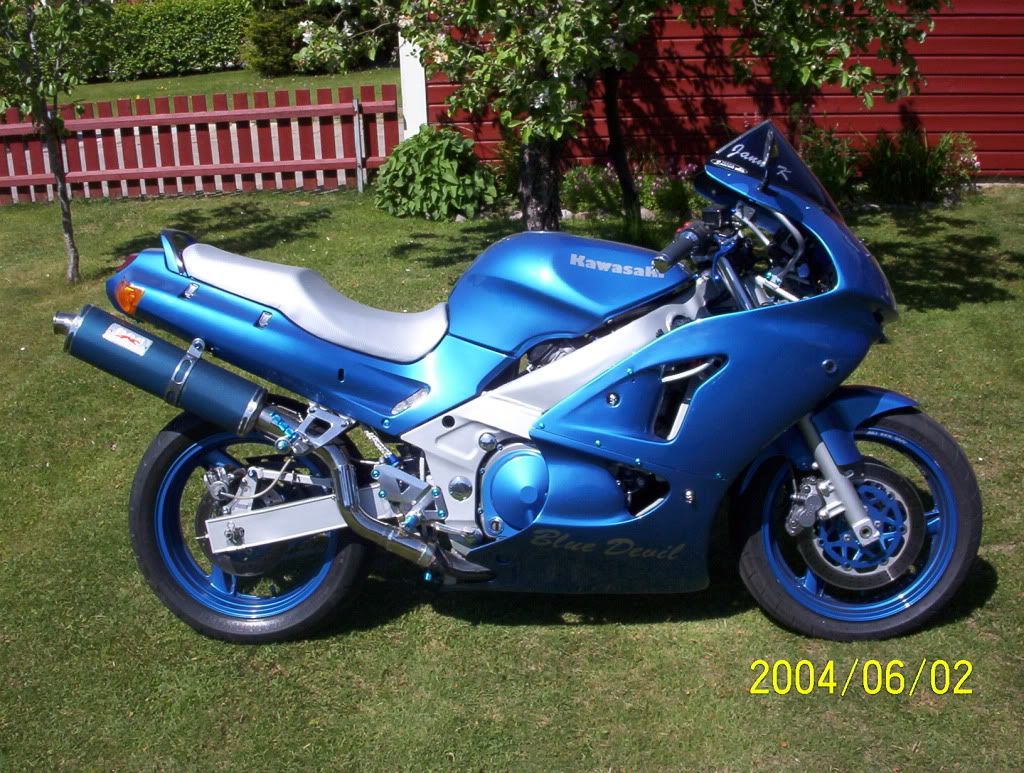 ZX6E -> ZZR 600 / ZX6J fairing conversion | Kawasaki Ninja